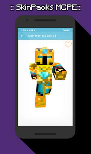 SkinPacks frostdiamond for Minecraft screenshot 6