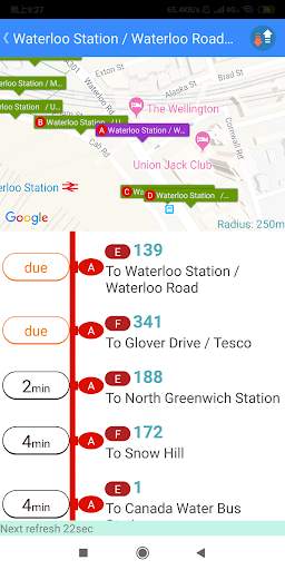 London Bus Tracker screenshot 4