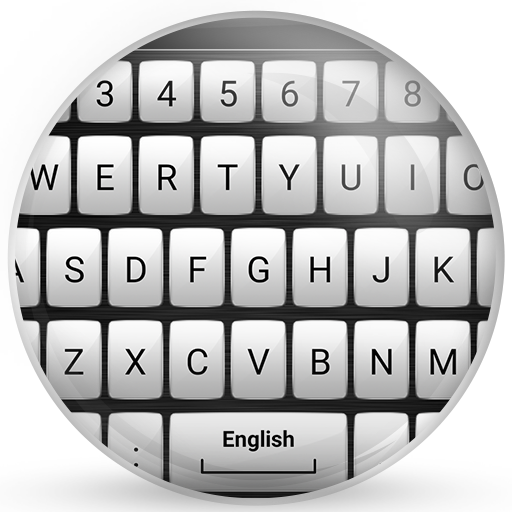 Keyboard Theme Gloss White icon