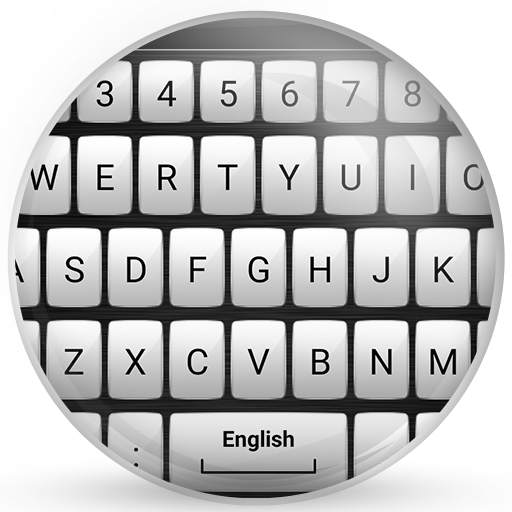 Keyboard Theme Gloss White 150.0