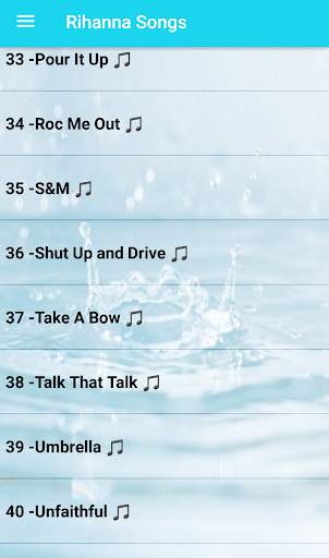 Rihanna Songs Offline screenshot 5