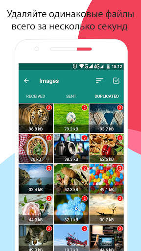 Очиститель для WhatsApp скриншот 3