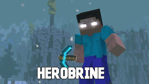 Herobrine Mod for Minecraft PE screenshot 2