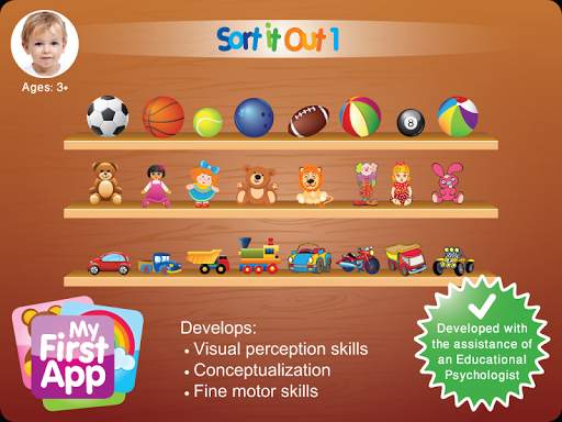 Sort It Out 1 - for age 3  screenshot 6