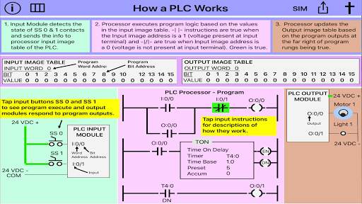 PLC Simulator, Mechatronics, PLC ladder Logic, PLC screenshot 6
