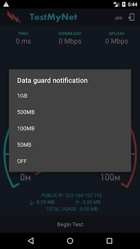 TestMyNet:Fastest Internet Speed Test–Wifi,4G & 3G screenshot 2