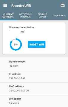 Wifi Booster Optimizer screenshot 1