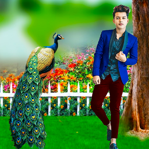 Peacock Photo Editor &amp; Frames icon