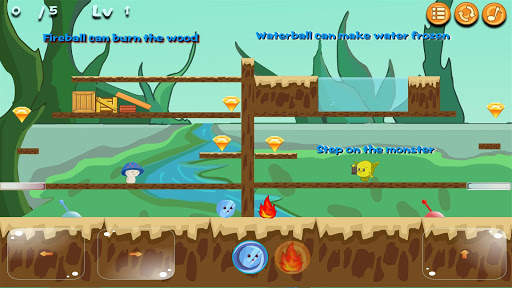 Two Player : Fireball And Waterball Adventure screenshot 7