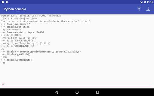 Chaquopy: Python for Android स्क्रीनशॉट 8
