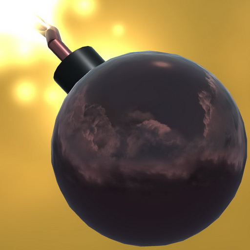 Angry Knock down Catapult Bomb icon