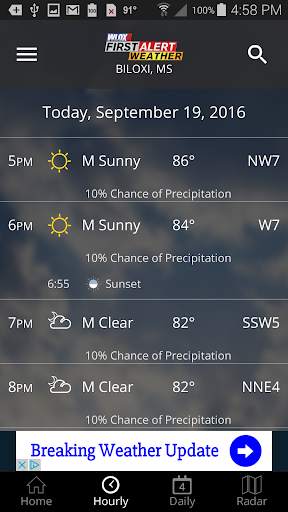 WLOX First Alert Weather screenshot 2