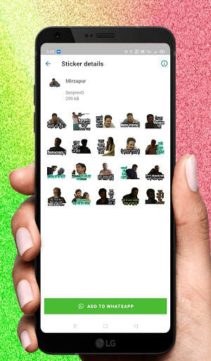 Mirzapur G Faad Stickers - 200 Plus WAStickers screenshot 4