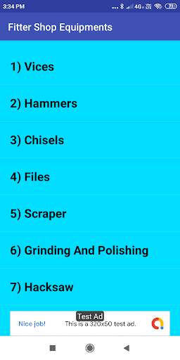 I.T.I Fitter Tools & Equipments screenshot 1