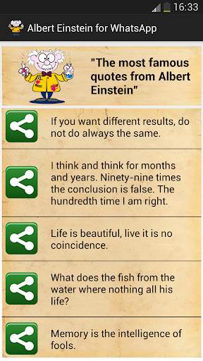 Albert Einstein for WhatsApp screenshot 3