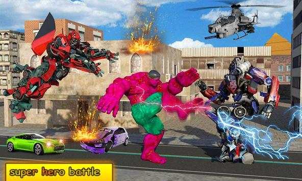 Superhero Bulko: Angry Monster City Battle screenshot 2