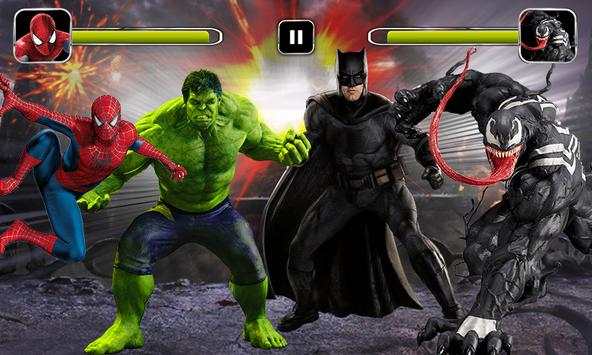 Real Spider Venom Fighting - Superhero Games screenshot 4