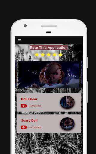 Doll horror fake video call screenshot 4