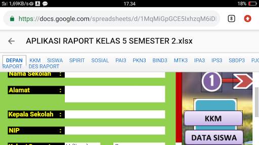 Raport SD Kurikulum 2013 Revisi 2019 screenshot 5