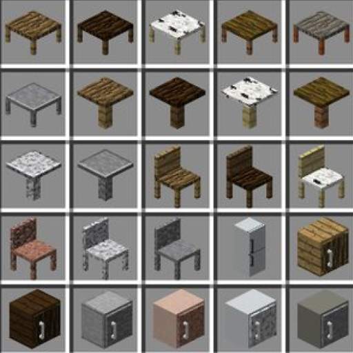 Furniture mod for Minecraft PE 17