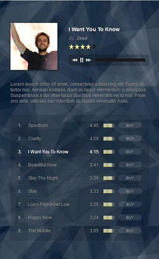 Zedd ""Clarity" Songs screenshot 3