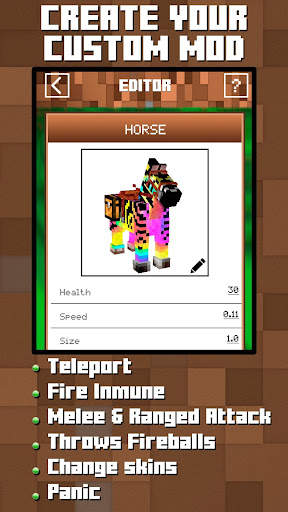 Mods Builder for Mine PE screenshot 1