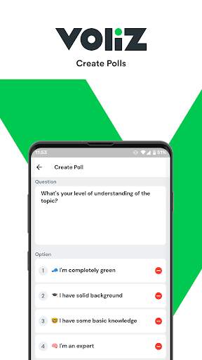 Voliz - Create Polls screenshot 1
