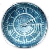 Frozen Clock Widget