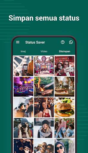 Status Penyimpan untuk WhatsApp – Status Simpan screenshot 1