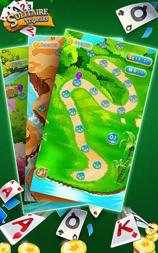 Solitaire Tripeaks - Free Card Games screenshot 8