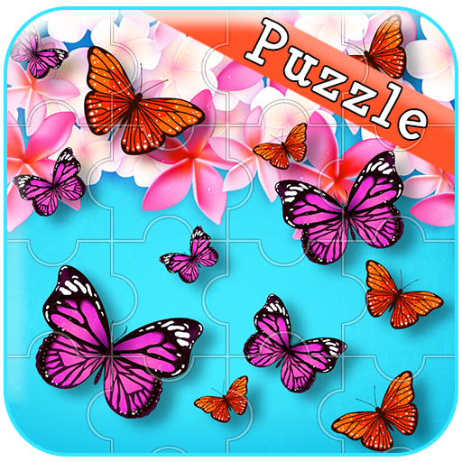 Butterfly jigsaw puzzle иконка
