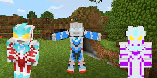 Skin Ultra Man for Minecraft screenshot 3