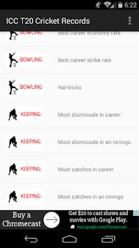ICC T20 Cricket Records screenshot 3