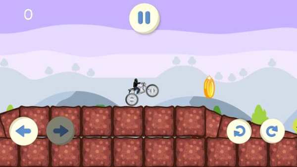 Game hill climb racing moto screenshot 3