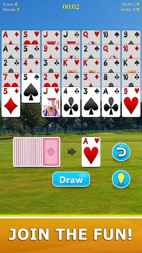 Golf Solitaire - Card Game screenshot 8