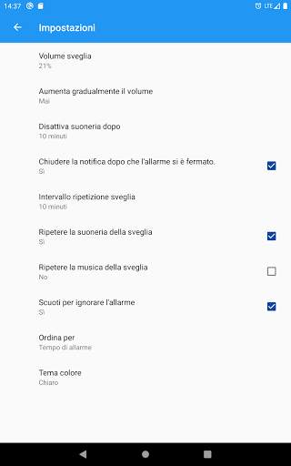 Sveglia Solare screenshot 7