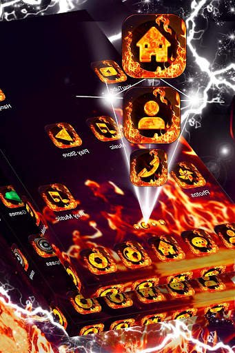 Fire Launcher Theme 2021 скриншот 3
