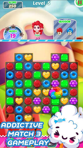 Candy World Match 3 screenshot 1