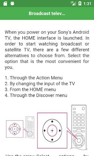 Guide for Sony Android TV screenshot 2
