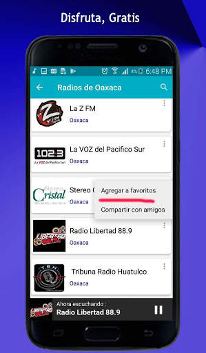 Radios de Oaxaca 2 تصوير الشاشة