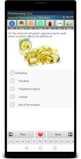 Pharmacology Quiz screenshot 2