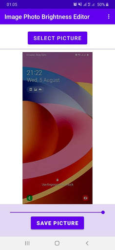 Photo Brightness Editor - Image Brighten App screenshot 1