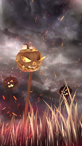 3D Pumpkins Grass FREE screenshot 2