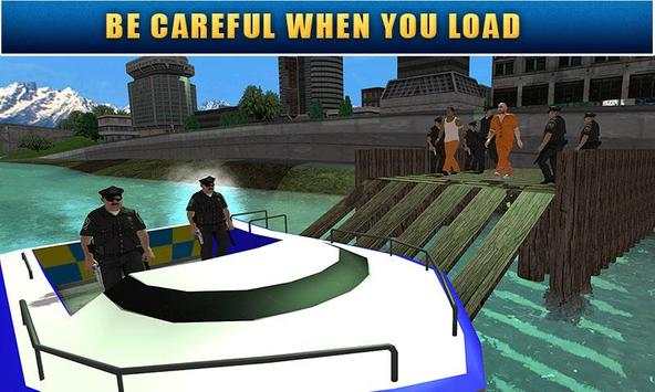 Power Boat Transporter: Police screenshot 2