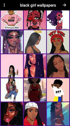 black girl wallpapers screenshot 2