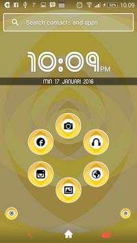 Orange Smart Launcher Theme screenshot 4