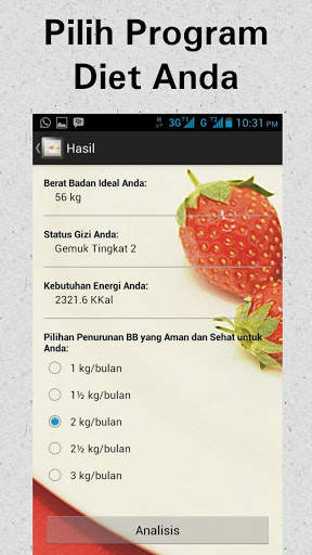 My Weight Loss Diet screenshot 2