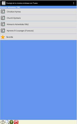 Puntaje de la música cristiana screenshot 1