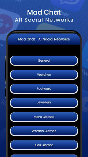 Mad Chat - All Social Networks screenshot 1