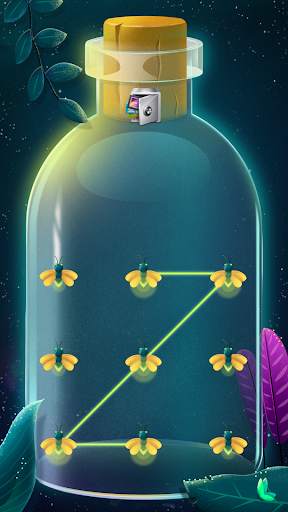 AppLock Live Theme Firefly – Paid Theme screenshot 1